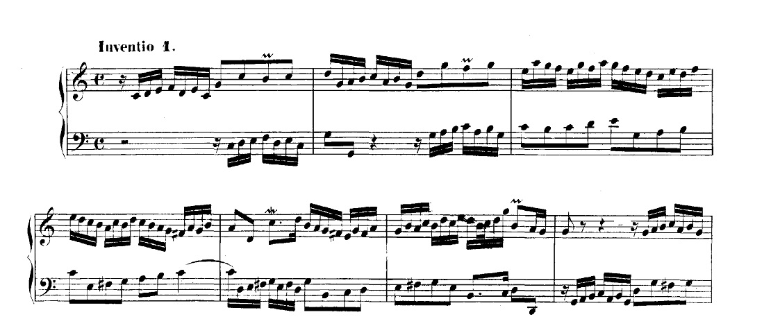 インヴェンション 第1番 BWV 772 ハ長調/Invention Nr.1 C-Dur BWV 772 バッハ ピティナ・ピアノ曲事典