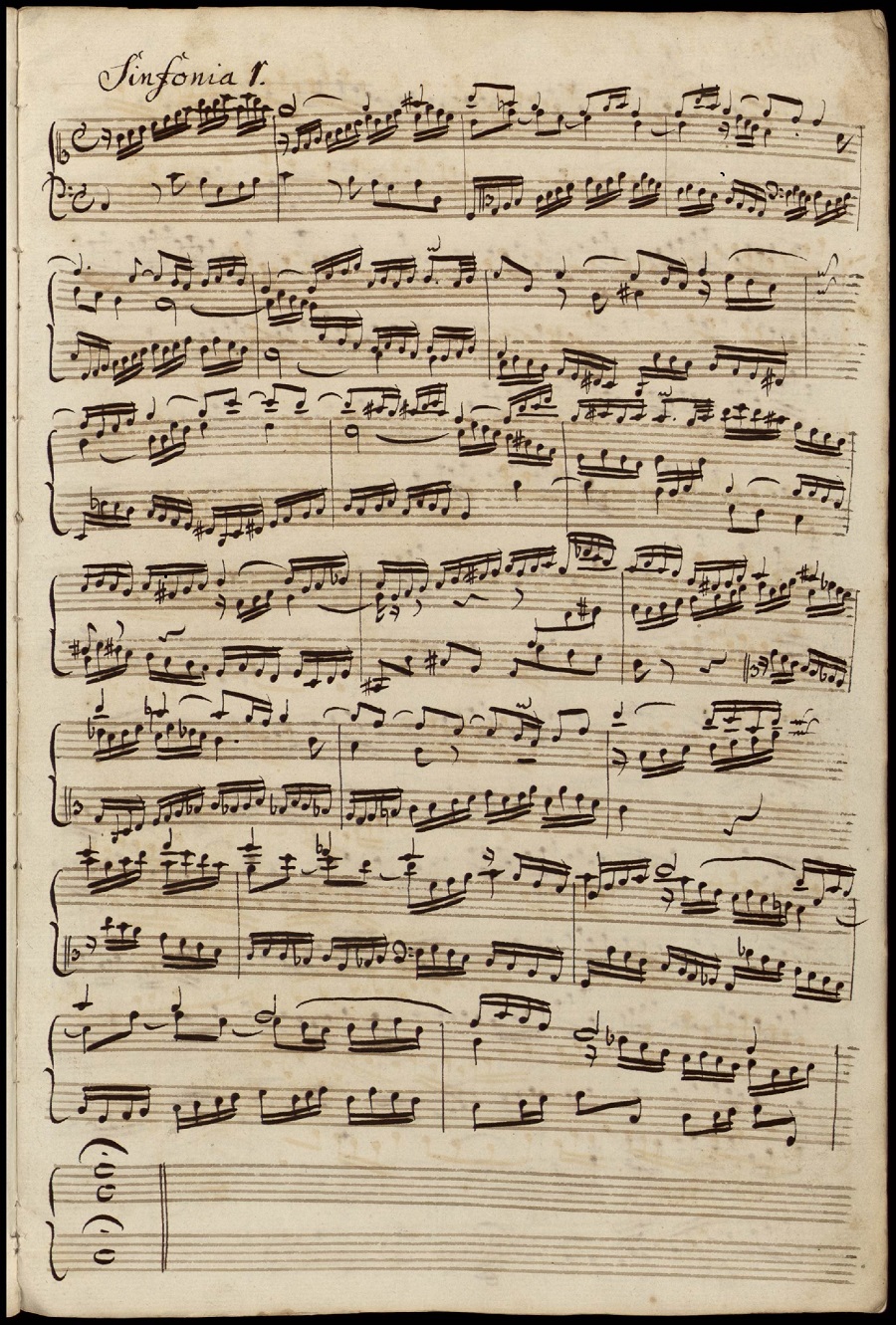 シンフォニア 第1番 BWV 787 ハ長調/Sinfonia Nr.1 C-Dur BWV 787 - バッハ - ピティナ・ピアノ曲事典