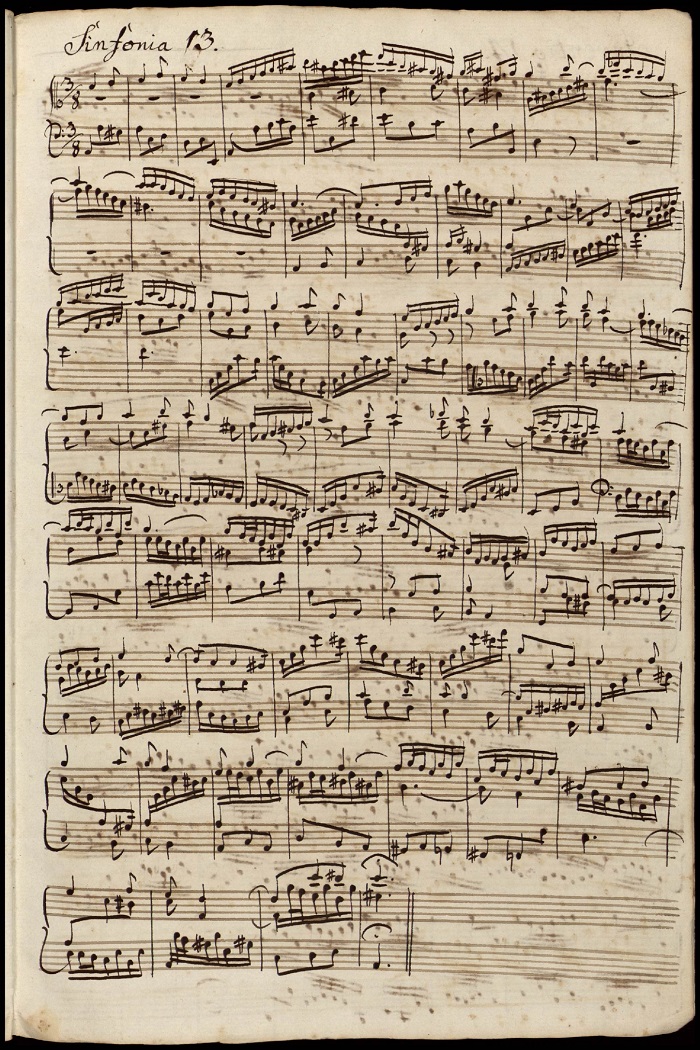 シンフォニア 第13番 BWV 799 イ短調/Sinfonia Nr.13 a-moll BWV 799